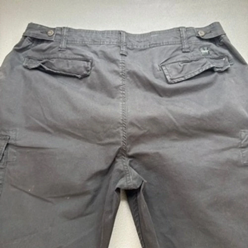 American Eagle Flex Cargo Pants Straight Fit 40x32 (FIT 39x30) Black Tactical